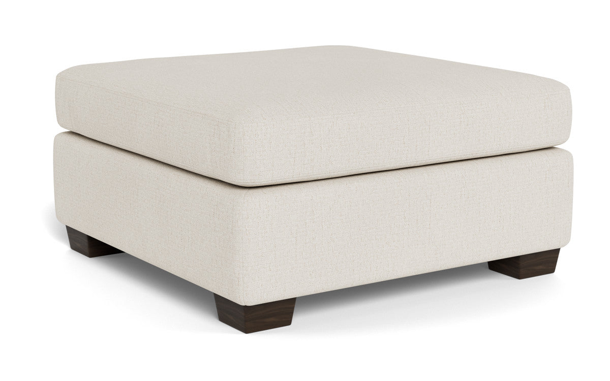 Track Cocktail Ottoman - Stylish and Comfortable Footrest for Living Room, Bedroom, or Office - Perfect Home Decor Accent