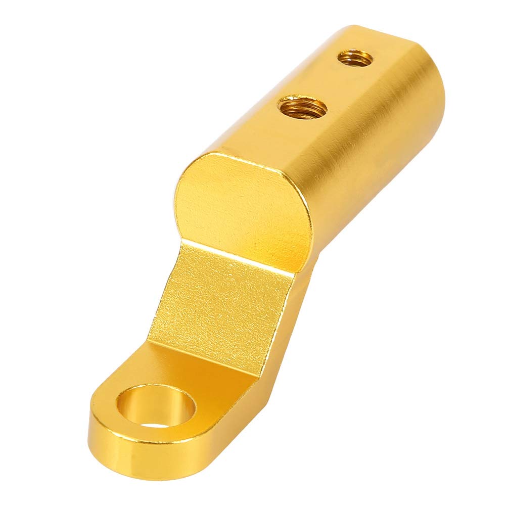 Premium Gold Rearview Mirror for Scooters - High Hardness, Durable & Stable - Ideal for Car Maintenance Workers | Perfect for Urban Commuting & Vehicle Safety