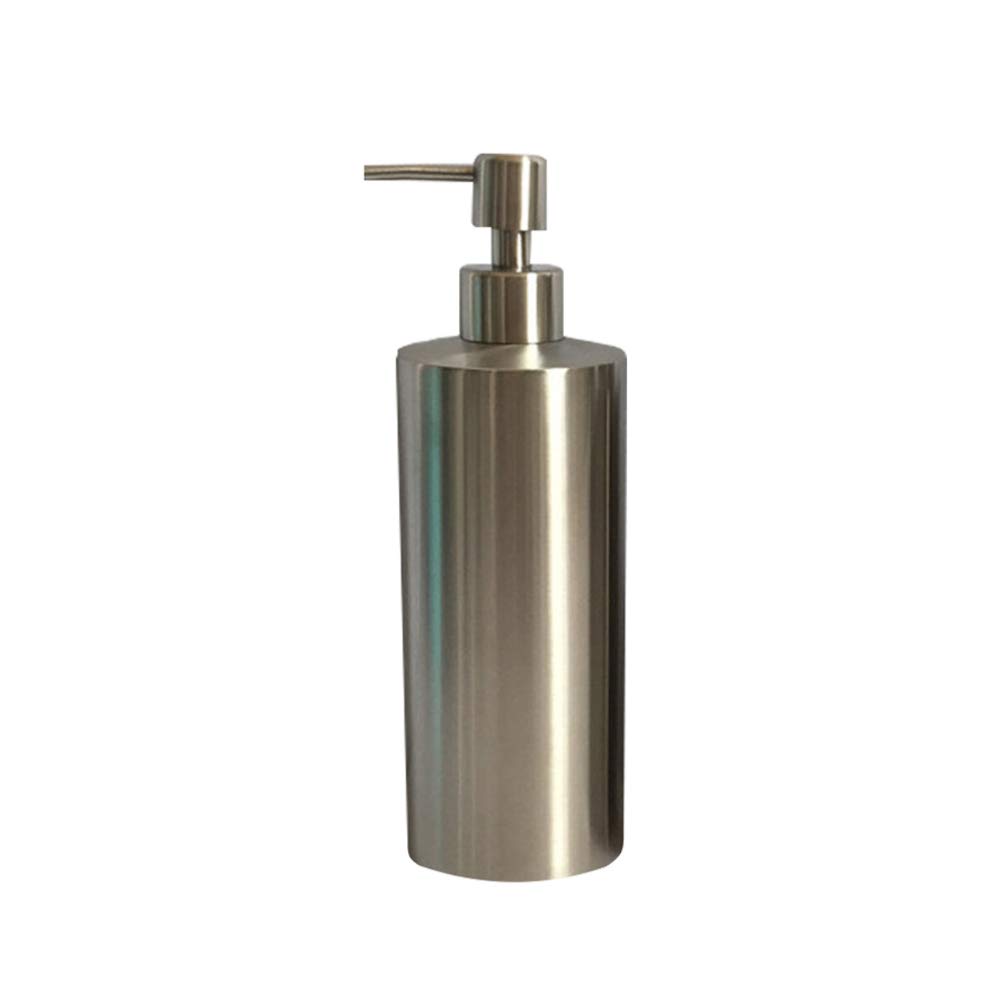 TOPBATHY 304 Stainless Steel Soap Dispenser - Premium Liquid Soap & Lotion Pump for Bathroom, Kitchen & Sink - Rustproof & Durable Soap Dispenser for Hand Wash, Dish Soap & Shampoo