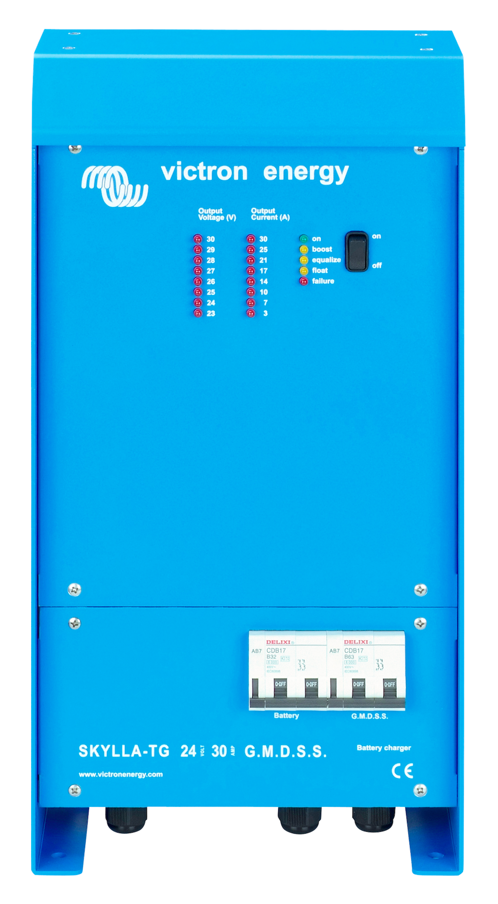 Skylla TG 24/30 GMDSS Marine Battery Charger for Boats & Ships - Waterproof & Reliable Power Supply for Navigation Systems at Sea