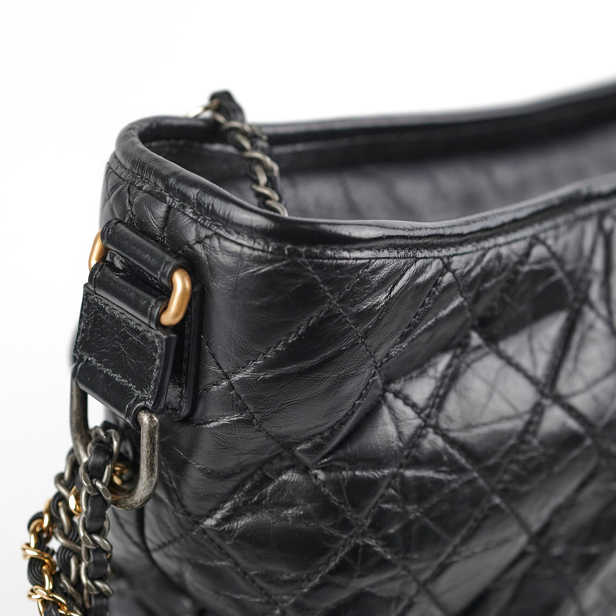 Chanel Medium Gabrielle Calfskin Black Handbag - Luxury Designer Shoulder Bag for Women | Perfect for Work, Evening Events & Everyday Use