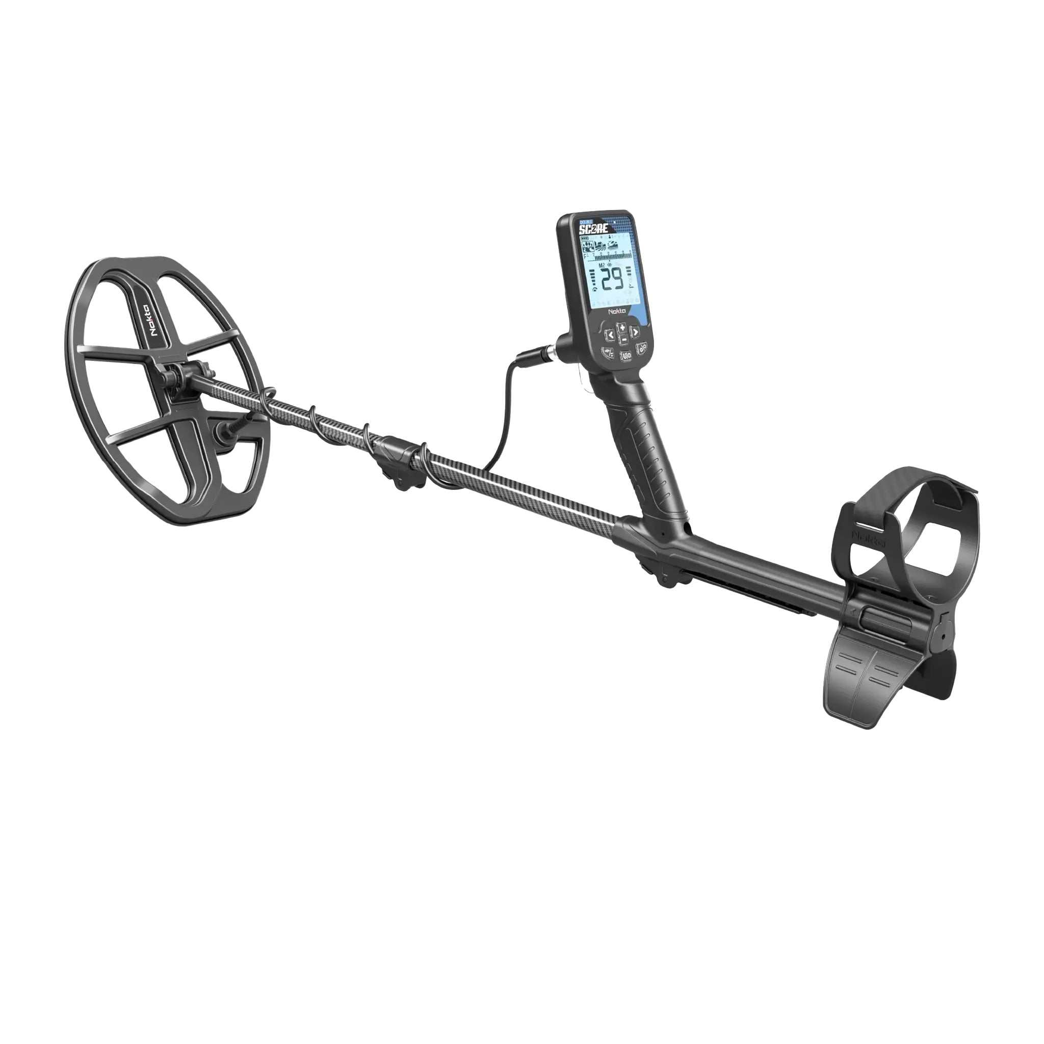 Nokta Double Score (Score 2) SMF Waterproof Metal Detector with Complete Accessories Kit - Perfect for Beach Hunting, Treasure Hunting & Outdoor Adventures