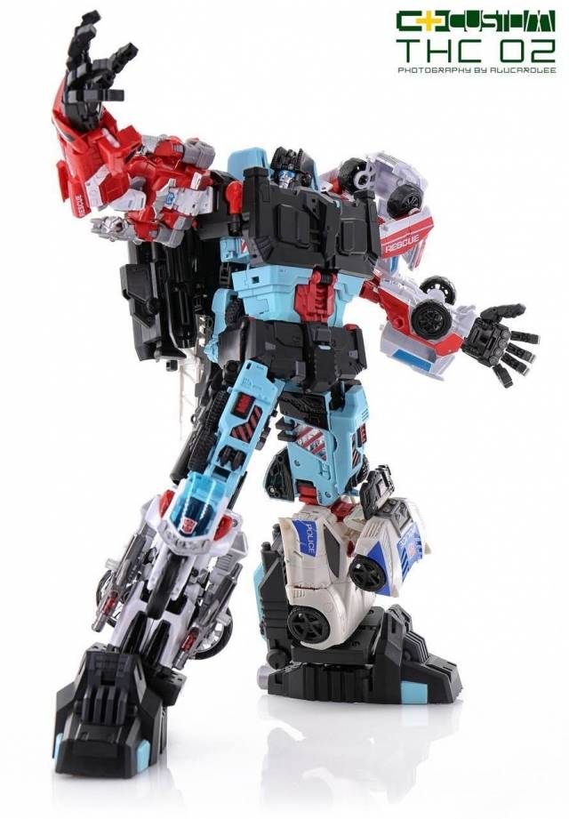 Custom C+ United Warrior Add-On Defensor - Action Figure Toy for Collectors & Kids | Perfect for Display, Play & Gifts