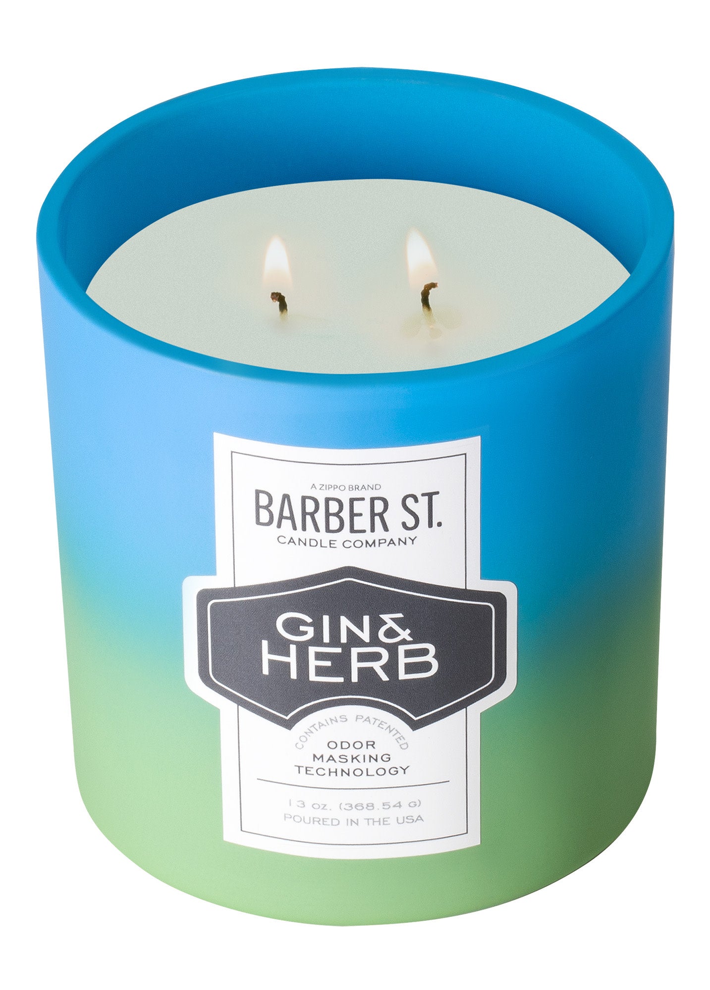 Barber Street Odor Masking Candle - Natural Scented Soy Wax Candle for Home, Salon & Barber Shop | Eliminates Unpleasant Smells | Long-Lasting Fragrance for Relaxation & Fresh Air