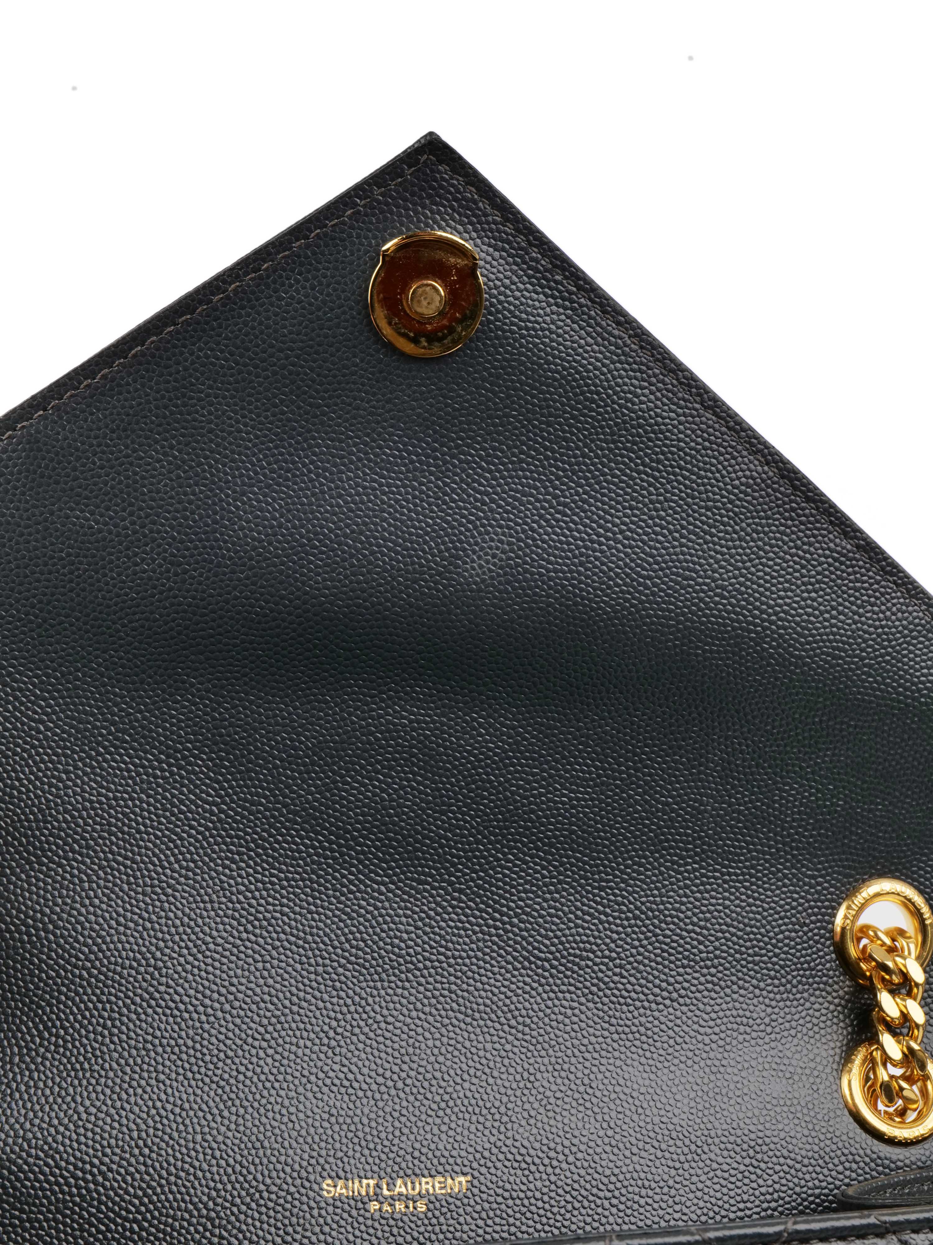 Saint Laurent Medium Cassandra Envelope Bag in Gray - Luxury Crossbody Handbag for Women, Perfect for Work, Date Night & Travel Accessories