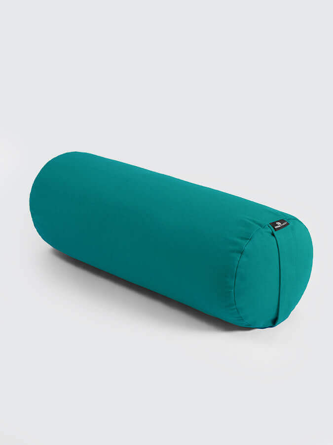Organic Cotton Buckwheat Meditation Bolster Cushion for Yoga & Zen Relaxation - Perfect for Yoga Studios, Home Meditation & Stress Relief