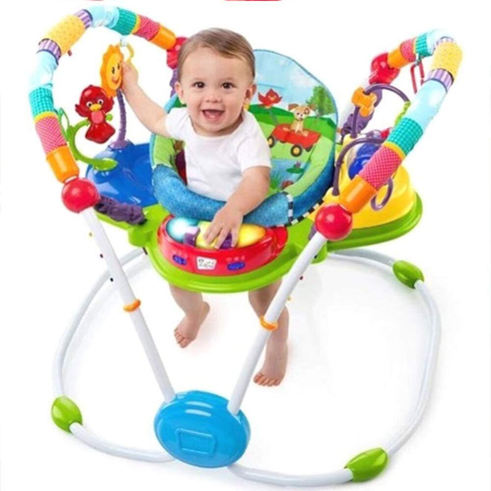 Baby Einstein Activity Jumper with Lights & Music - for 6+ Months (25lbs) - Playtime Fun