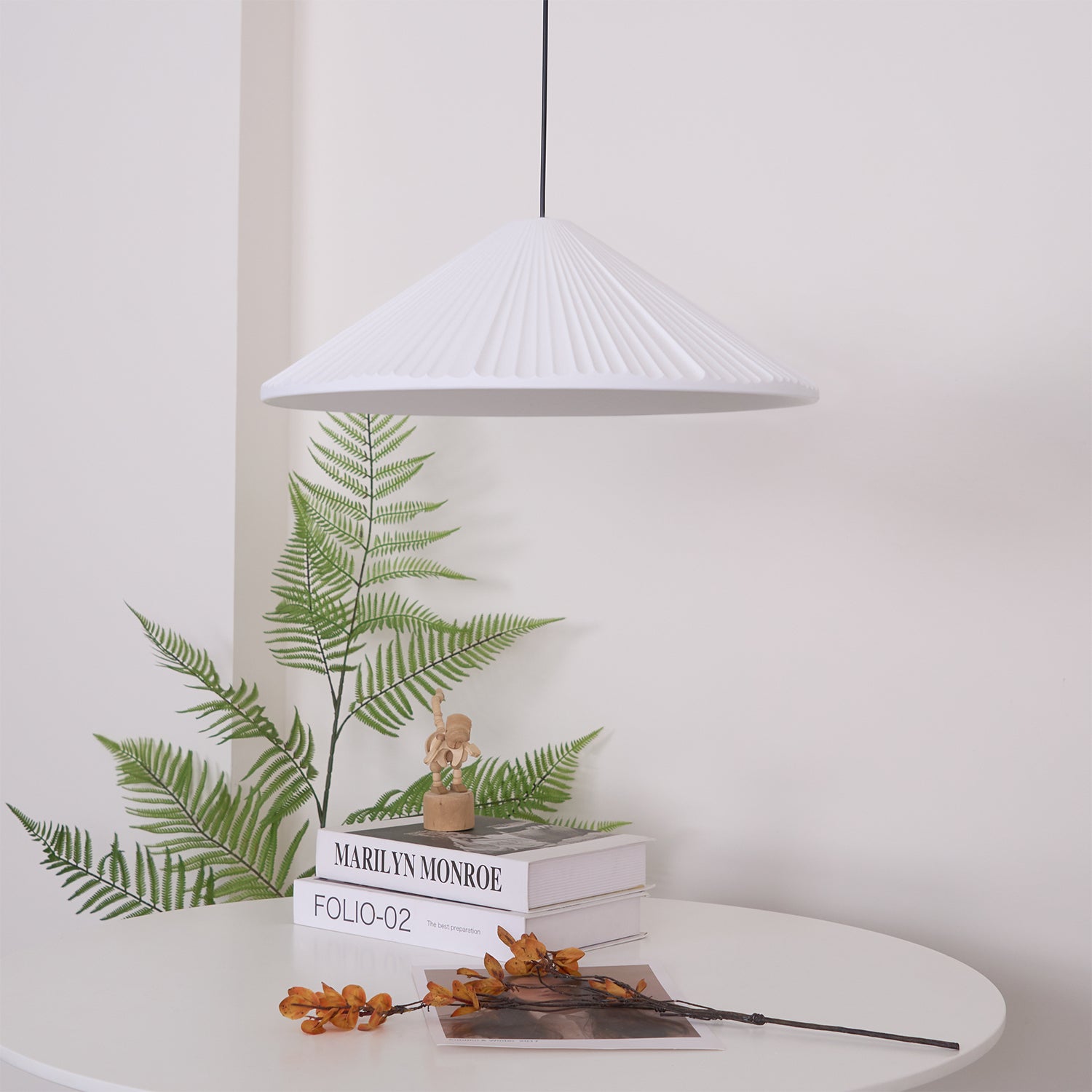 Handmade Resin Pendant Lamp with Hat Design - Boho Chic Ceiling Light for Living Room, Bedroom & Dining Room Decor