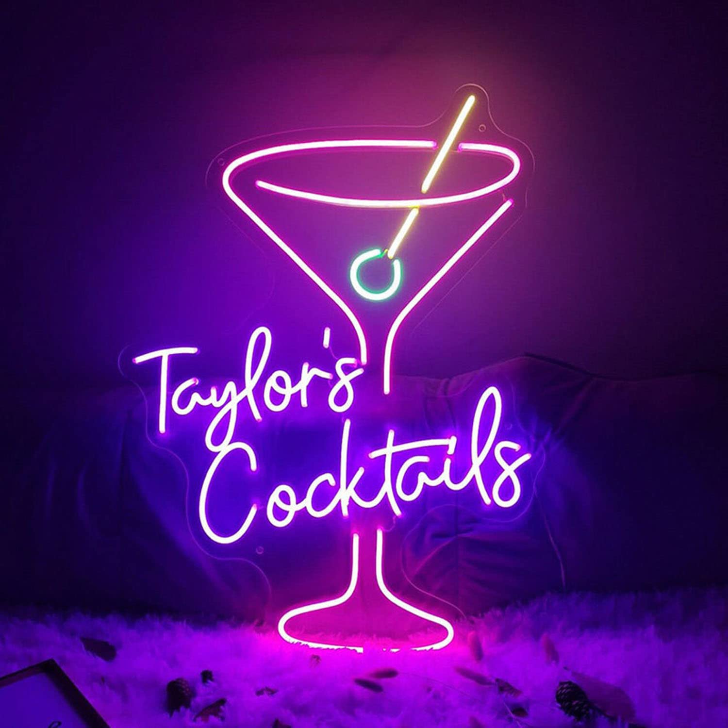 Custom LED Neon Signs - Personalized Wall Decor Art with Your Logo (46