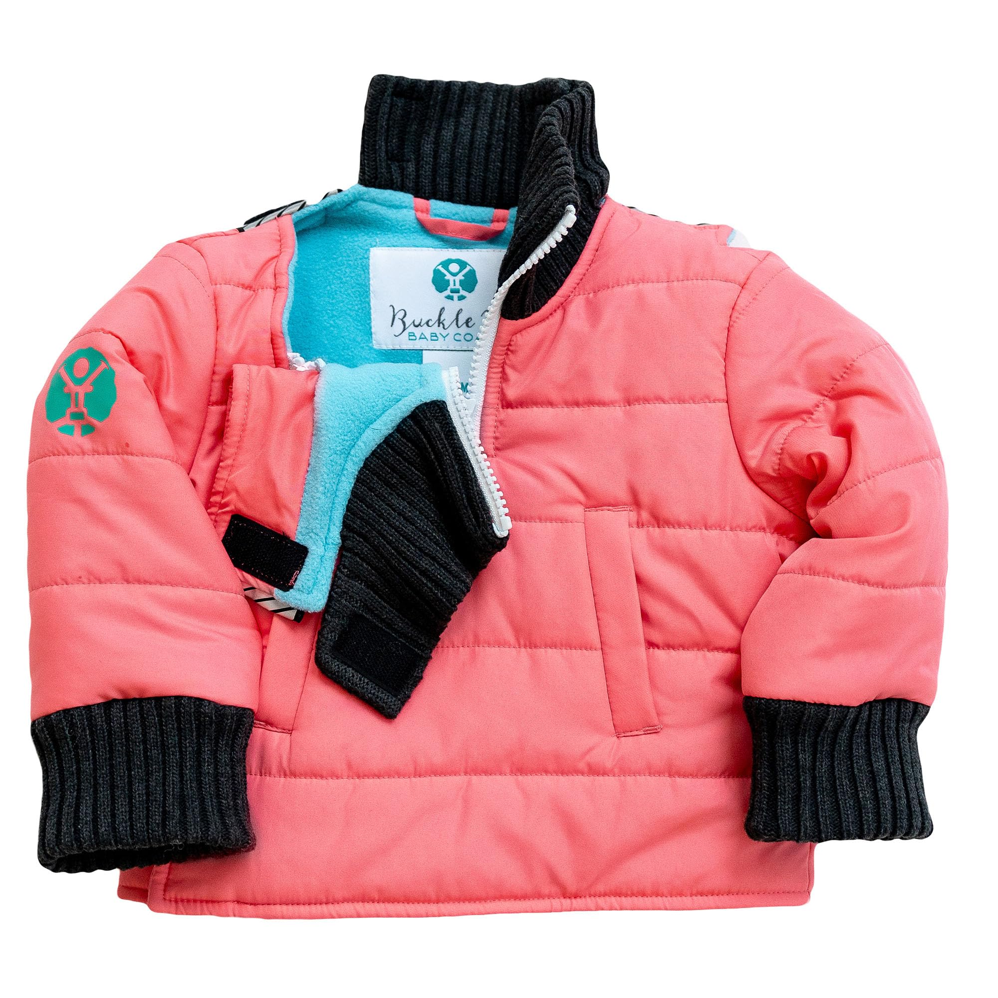 Buckle Me Baby Winter Coat - Safe & Warm Car Seat Jacket for Boys & Girls (6 Months to 6 Years) | Shark Tank Featured | Perfect for Winter Outings & Car Rides