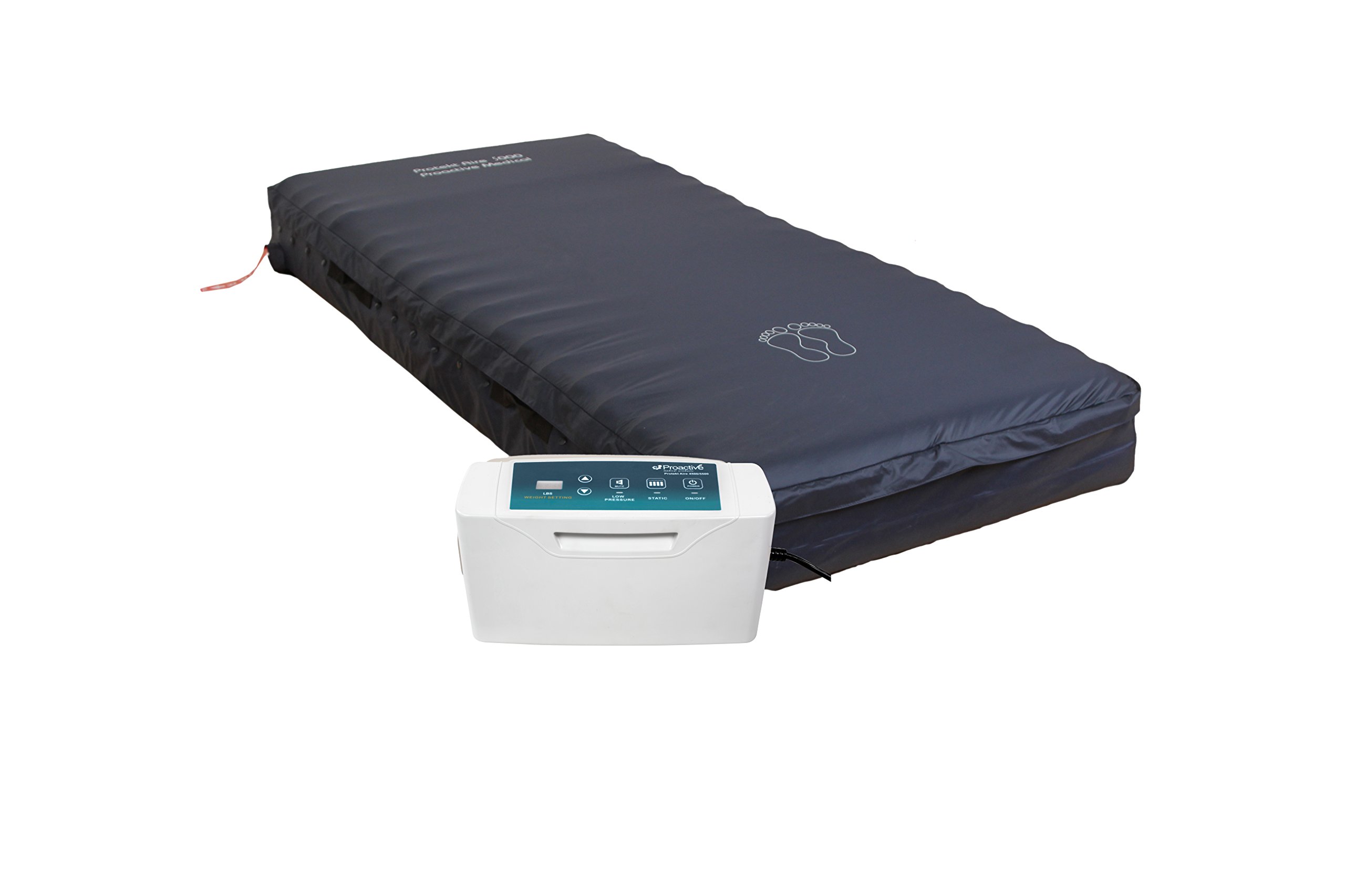 Protekt Aire 4000 Low Air Loss & Alternating Pressure Mattress System for Hospital Beds - Medical Grade Pressure Relief for Patients with Bed Sores, Wounds, or Mobility Issues - Ideal for Home Care and Healthcare Facilities