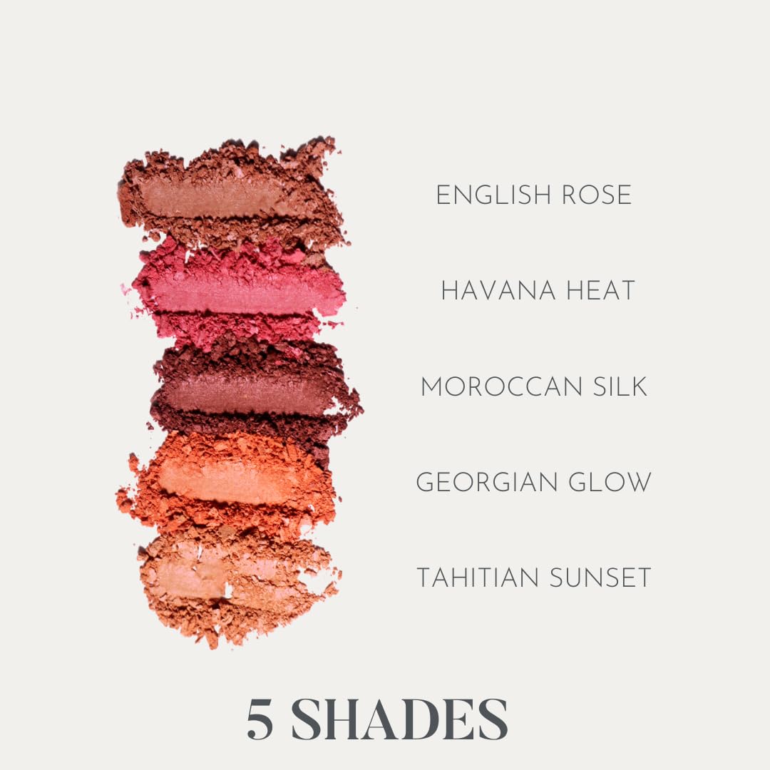 Cheek Envy Blush Powder - Vitamin & Antioxidant Infused, Long-Lasting Buildable Blush with Smooth Finish | Clean Beauty Makeup (0.88 oz) | Perfect for Day to Night Looks, Special Occasions & Natural Glow