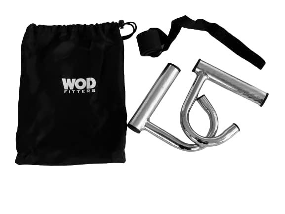 WODFitters Home Gym Handles - Portable Resistance Band Handles for Full Body Workout - Home & Travel Fitness Equipment - KX10 Handle Set (No Bands Included) - Perfect for Strength Training, Toning, and Home Gym Exercises