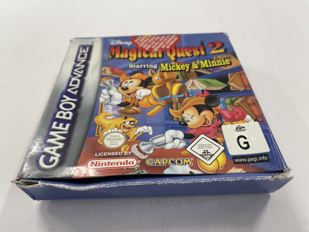 Disney's Magical Quest 2 Starring Mickey & Minnie - Complete In Box Retro Video Game | Classic Disney Platformer Adventure for Nintendo SNES | Perfect for Collectors & Family Game Nights