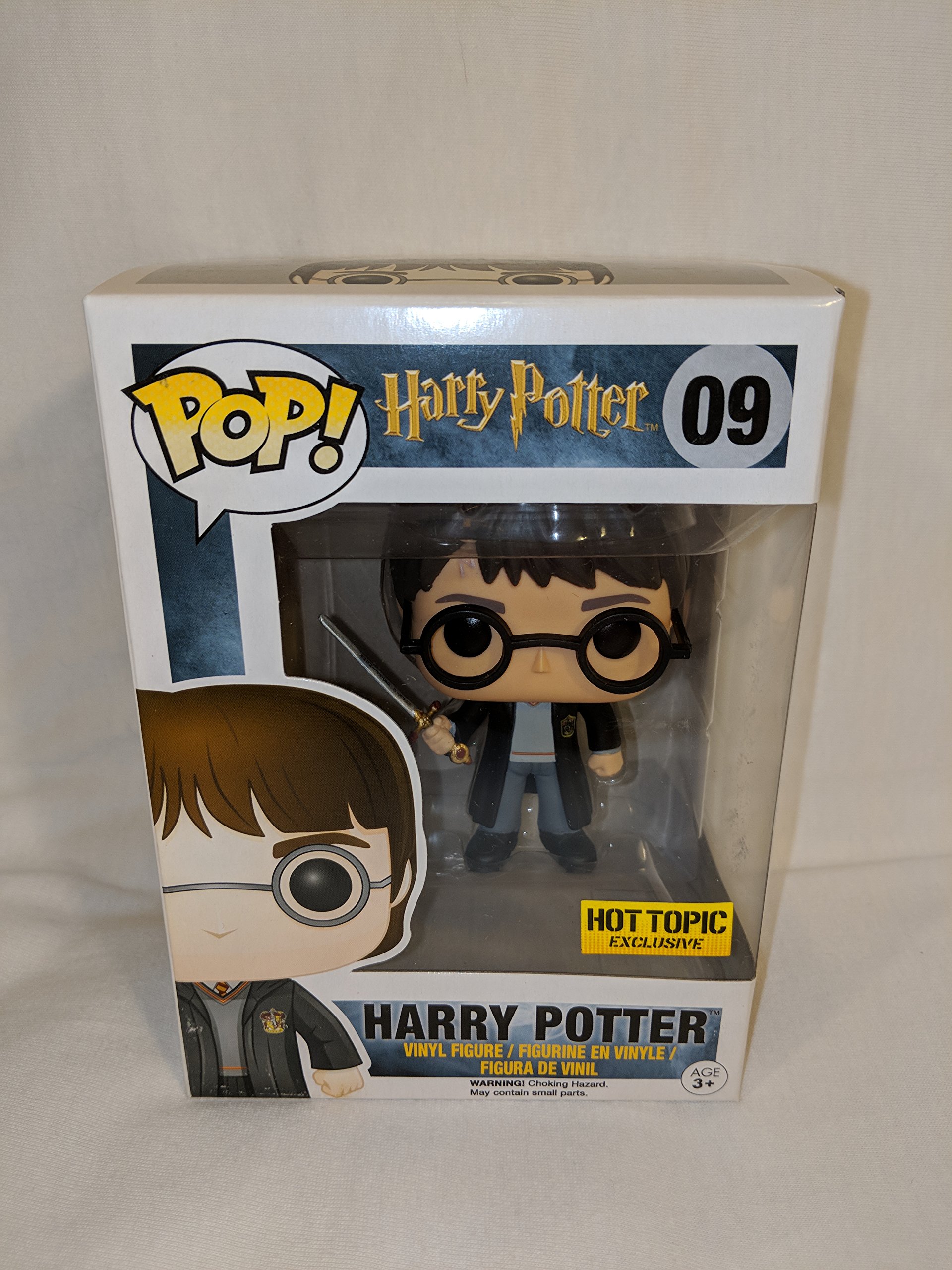 Funko Pop! Harry Potter with Sword Vinyl Figure - Hot Topic Exclusive Collectible Toy for Fans & Gift Ideas