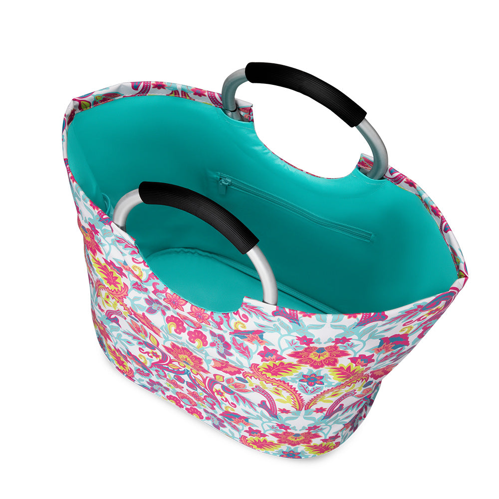 Flourish Loopi Tote Bag - Stylish & Durable Reusable Shopping Bag for Women - Perfect for Groceries, Beach Trips & Everyday Use