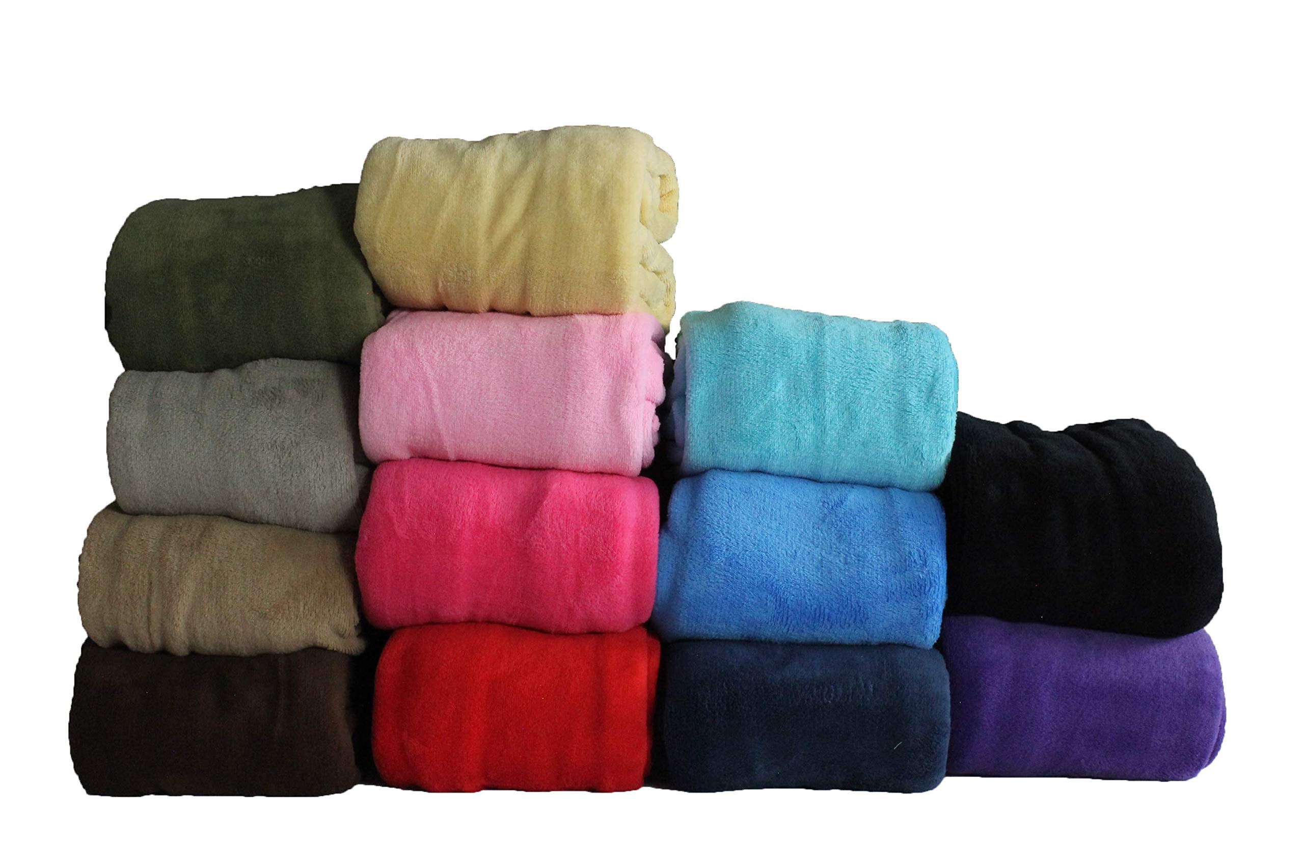 Soft Plush Fleece Throw Blanket 50