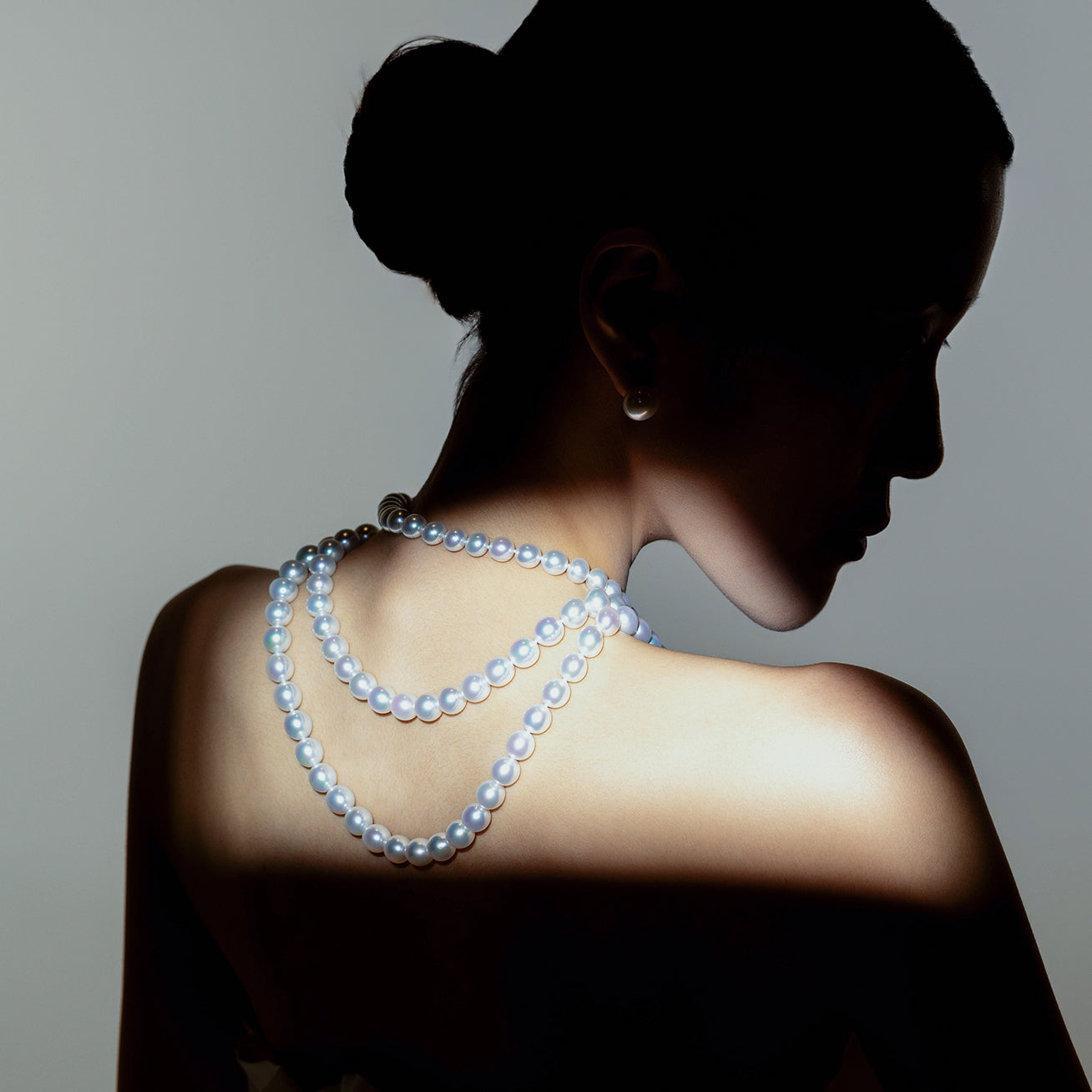 18K Gold Australian White Pearl Necklace KN00268 - Elegant Jewelry Gift for Women, Bridal Party, Anniversary & Special Occasions