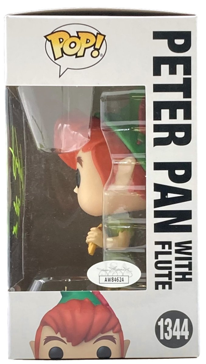 Jeremy Sumpter Autographed Peter Pan Funko Pop Vinyl Figure #1344 with JSA COA - Disney Movie Collectible for Fans & Gift Idea