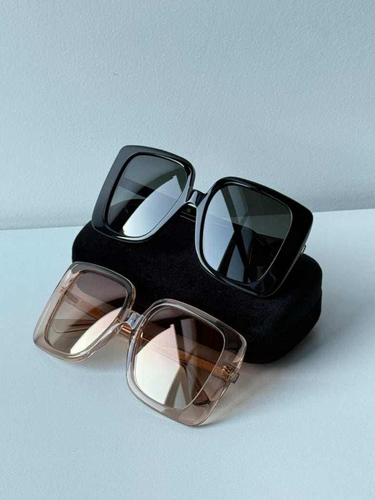 Gucci GG1314S Oversized Square Sunglasses for Women - Black UV Protection Luxury Designer Shades for Driving, Beach & Fashion Outfits