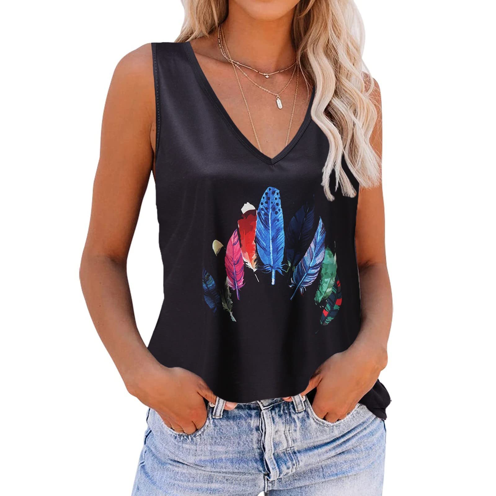 Women's Summer Lace Short Sleeve V-Neck Blouse - Casual Tunic Tops for Women | Perfect for Beach Outings, Date Nights & Office Wear