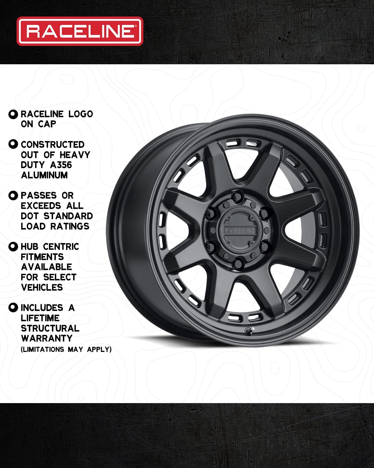 Raceline Wheels 947B SCOUT 20x10