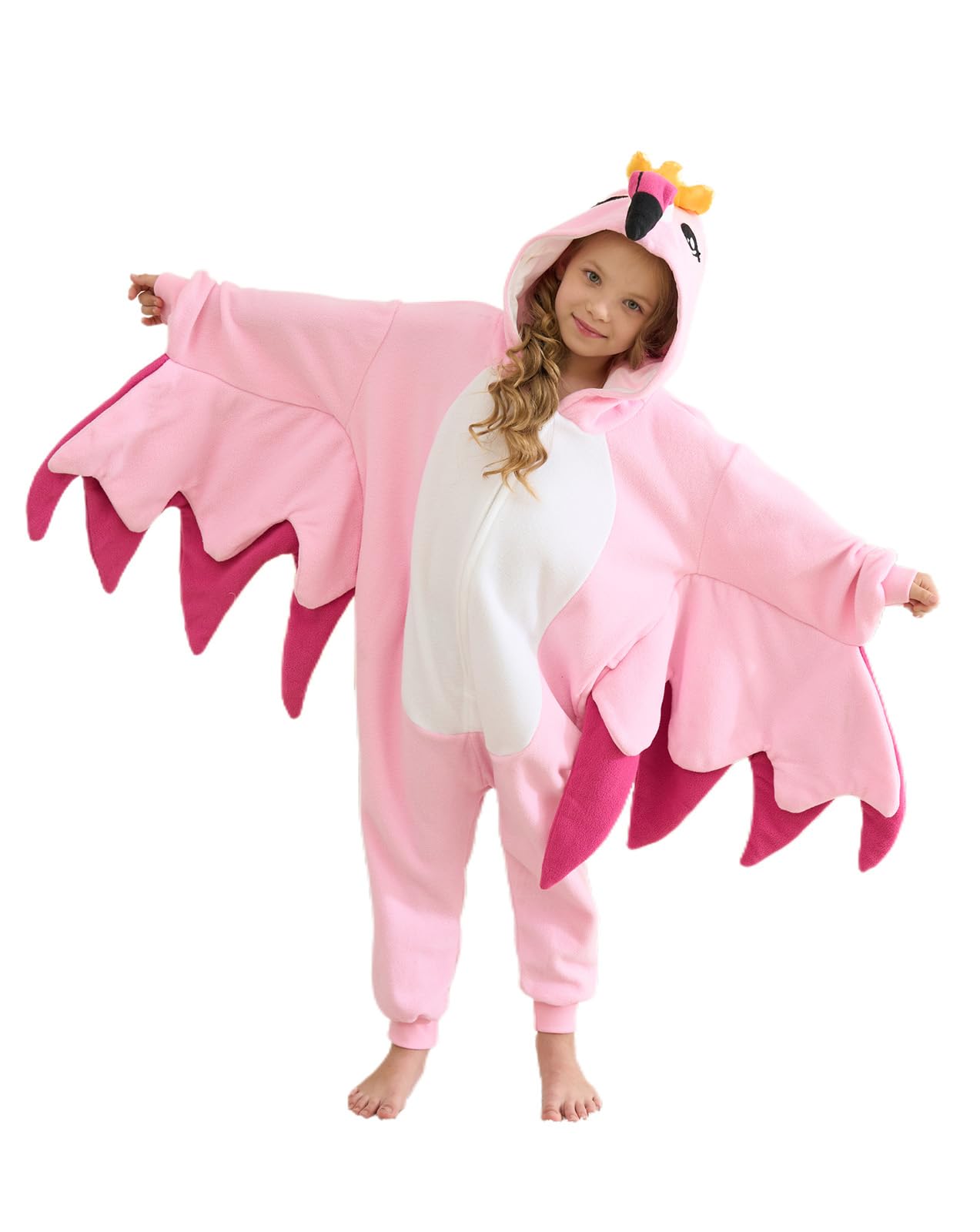 Unisex Kids Animal Onesie Pajamas - Soft Plush One-Piece Halloween Costume for Boys & Girls | Cute Animal Cosplay Outfit for Halloween Party, Sleepwear & Homewear