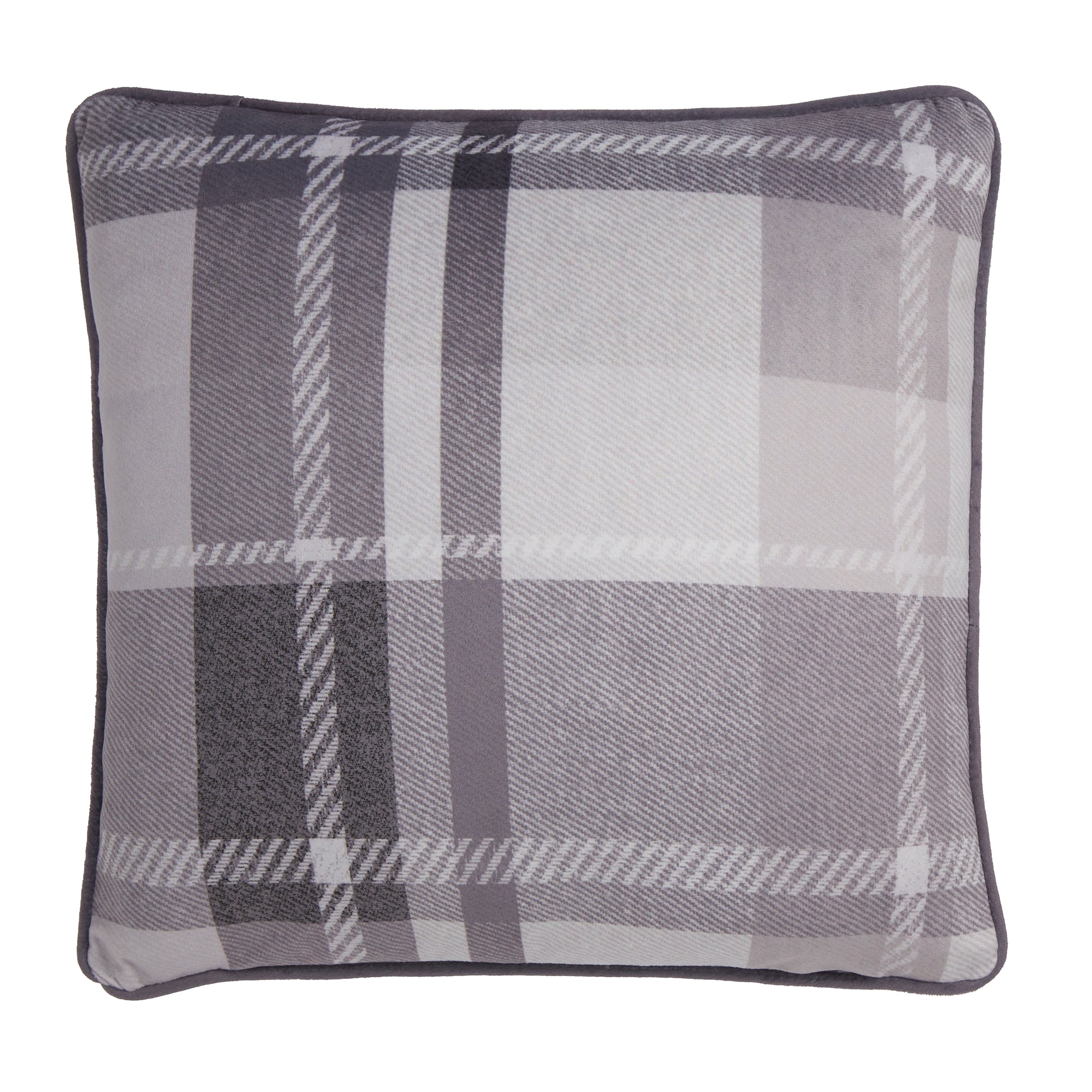 D&D Lodge Colville Hedgehog Plush Cushion - Soft Grey Decorative Throw Pillow for Living Room, Bedroom, Nursery & Dorm Decor