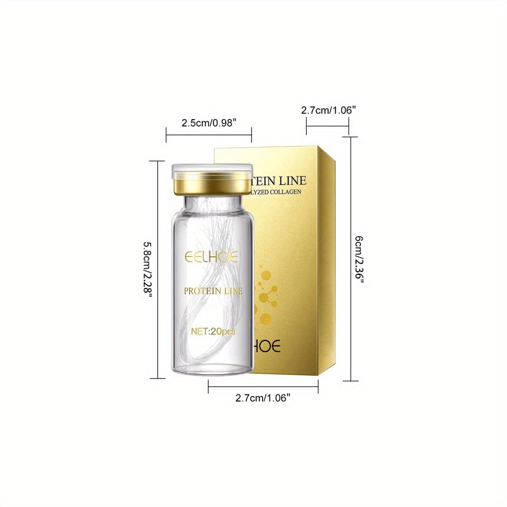 4PCS Instalift Protein Thread Lifting Set for Face Lift - Soluble Nano Gold Essence & Absorbable Collagen - Anti-Aging Facial Treatment for Women - Perfect Birthday & Christmas Gift for Wrinkles Reduction & Skin Tightening (Home Spa & Special Occasion Use)