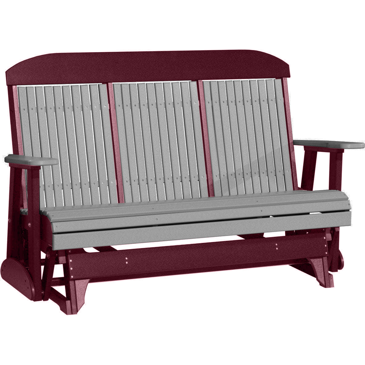 Gray on Cherrywood