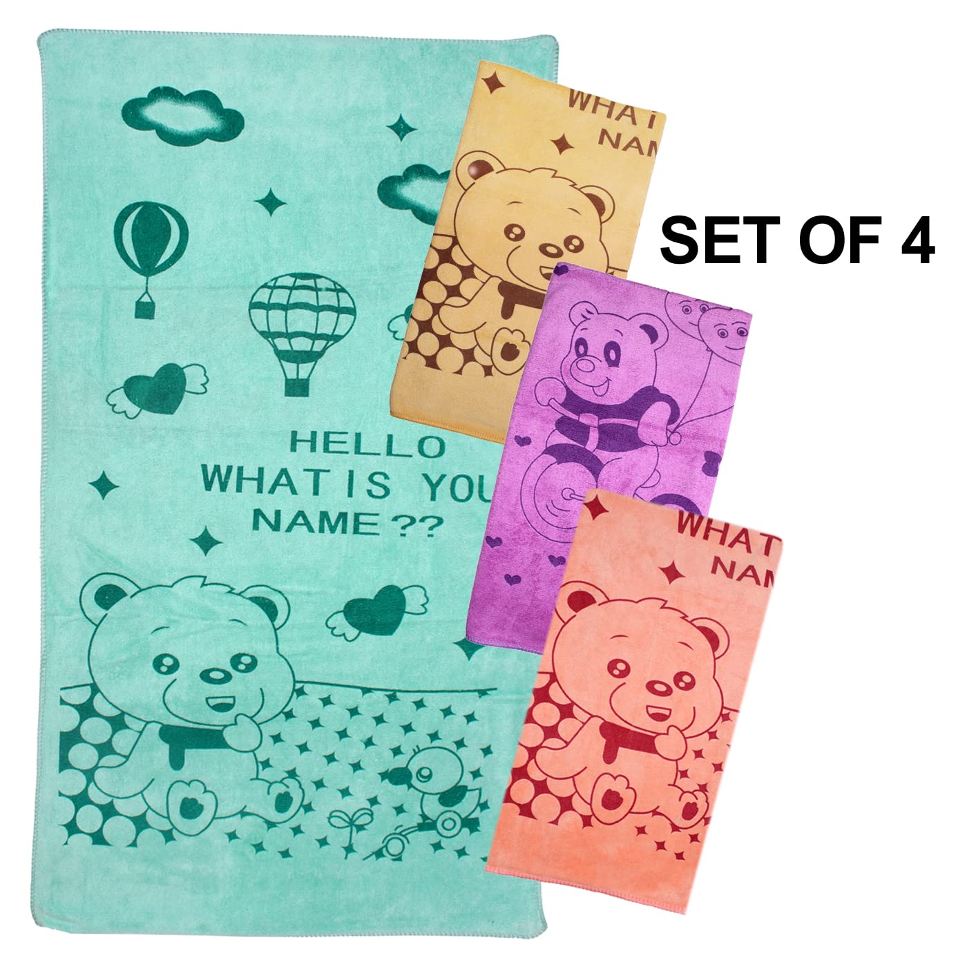Soft Baby Face Cleaning Towel for Kids - Gentle & Hypoallergenic - Perfect for Travel, Daily Use & Sensitive Skin Care