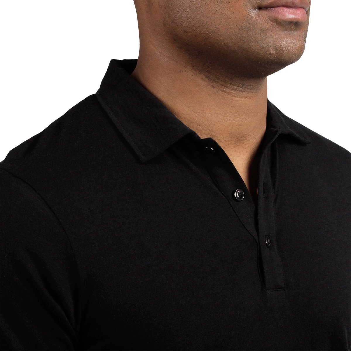 Premium Men's Merino Wool Polo Shirt - Breathable Golf & Business Casual Work Shirt - Ideal for Office, Golfing & Outdoor Activities