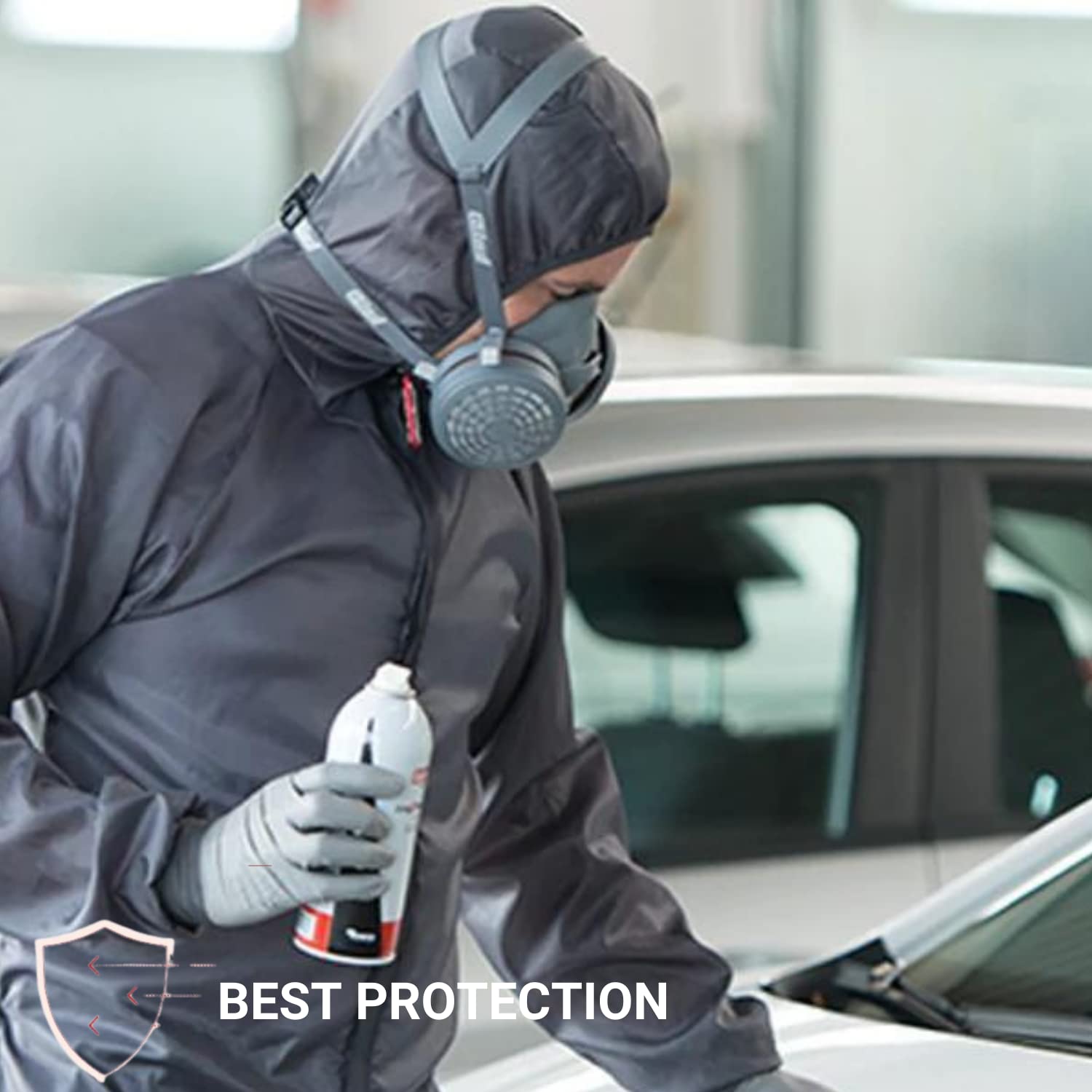 Colad BodyGuard Paint Lab Coat - Durable Chemical Resistant Lab Coat for Artists, Scientists & DIY Enthusiasts - Perfect for Painting, Lab Work & Crafting Projects