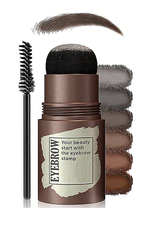 Eyebrow Stamp Kit for Perfect Brows - Easy to Use for Men & Women | Waterproof & Long-Lasting | Great for Daily Makeup, Cosplay & Special Events
