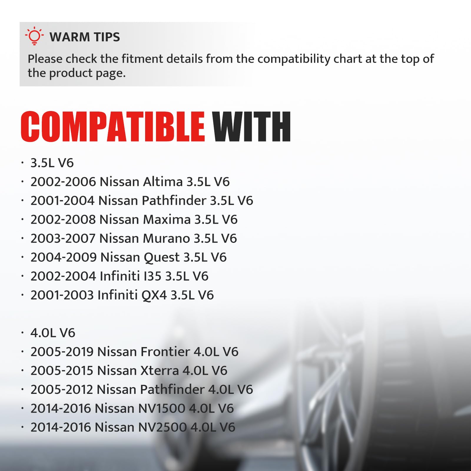 Ignition Coil Pack & Spark Plugs Compatible with Nissan Altima Maxima Pathfinder Frontier Murano Quest Xterra, Infiniti QX4 3.5L 4.0L (2005-2019) - Improve Engine Performance & Fuel Efficiency for Smooth Driving