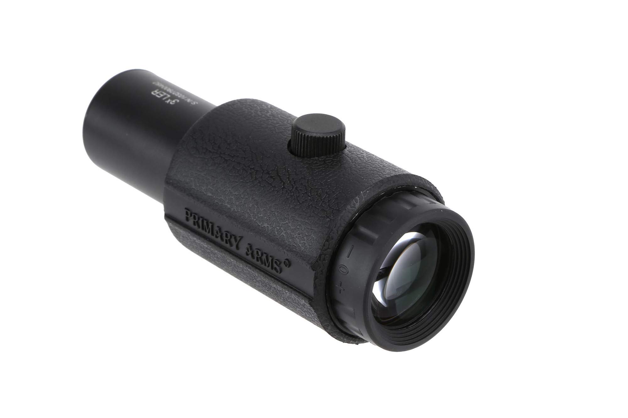 Primary Arms 3X Magnifier with Flip Mount for Red Dot Sights - Long Eye Relief, Gen IV - Perfect for Tactical Shooting, Hunting & Range Practice