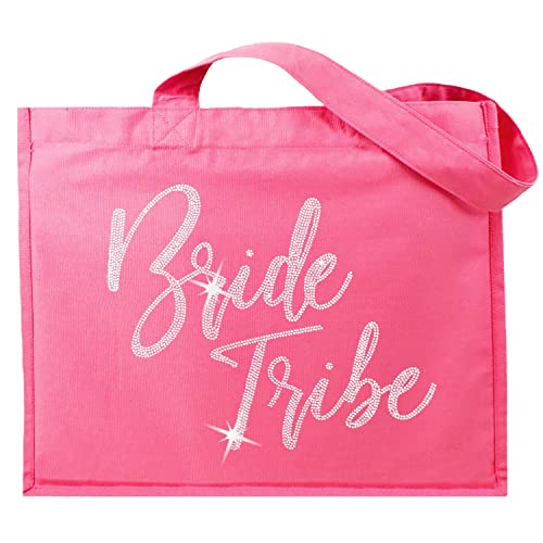 Bride Tribe - Rhinestone (Hot Pink)
