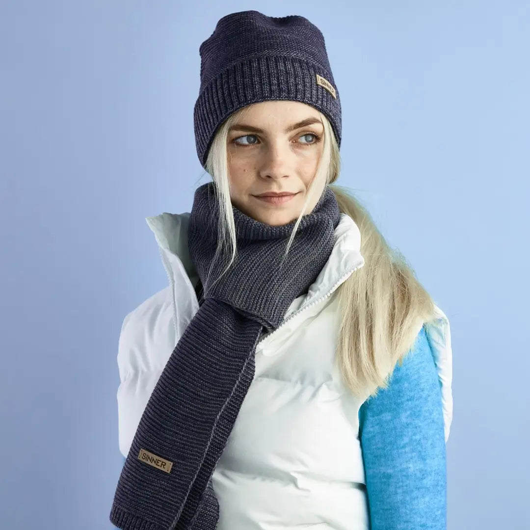 Sinner Brighton Scarf - Soft Wool Winter Scarf for Men & Women - Perfect for Cold Weather, Outdoor Activities, and Fashion Accessories