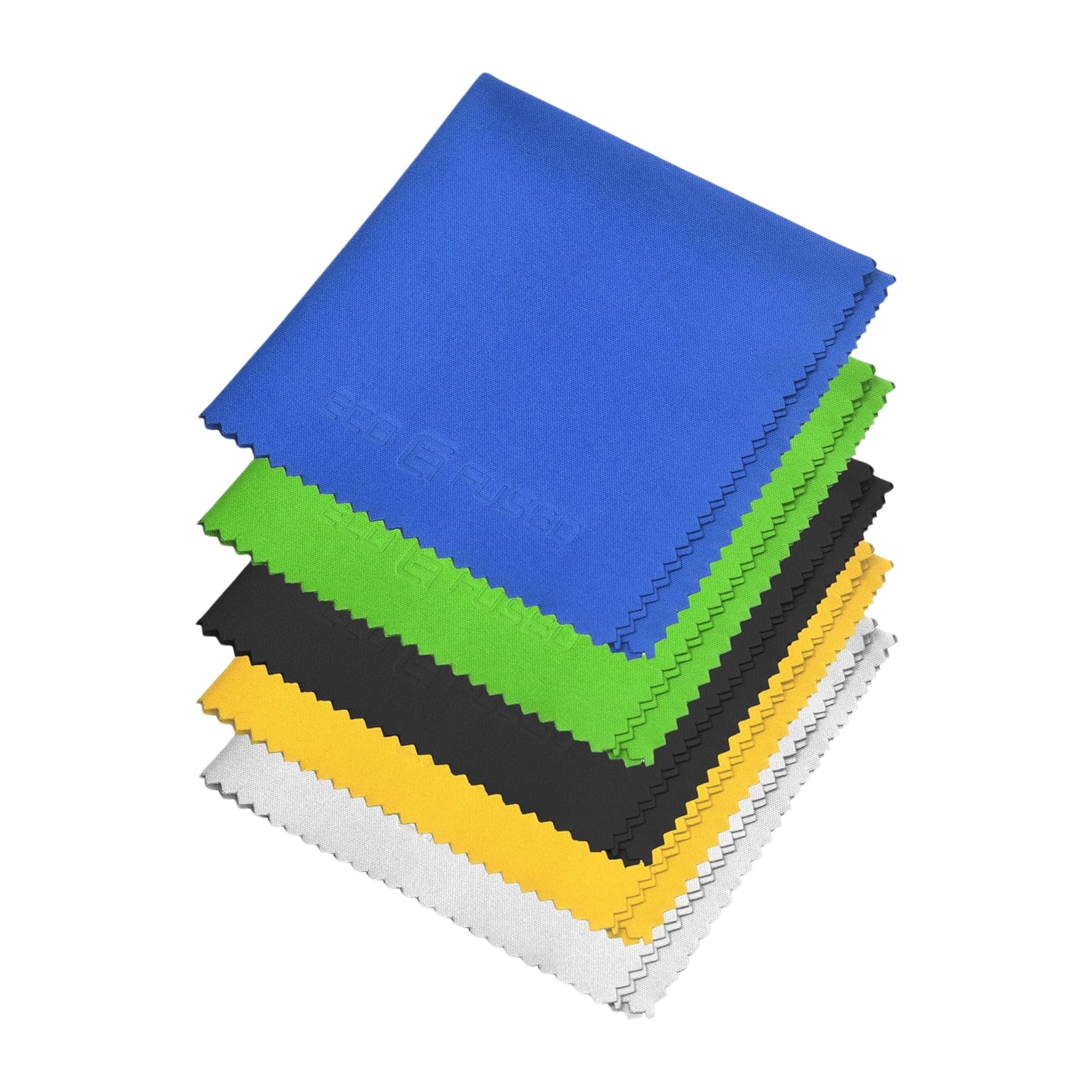 Premium Eco-Friendly Microfiber Cleaning Cloths - 12x12 Inch Multipurpose Dusting Cloths (Pack of 5) - Streak-Free Cleaning for Electronics, Glasses, Screens & Glass Tables - Perfect for Home, Office & Car Cleaning