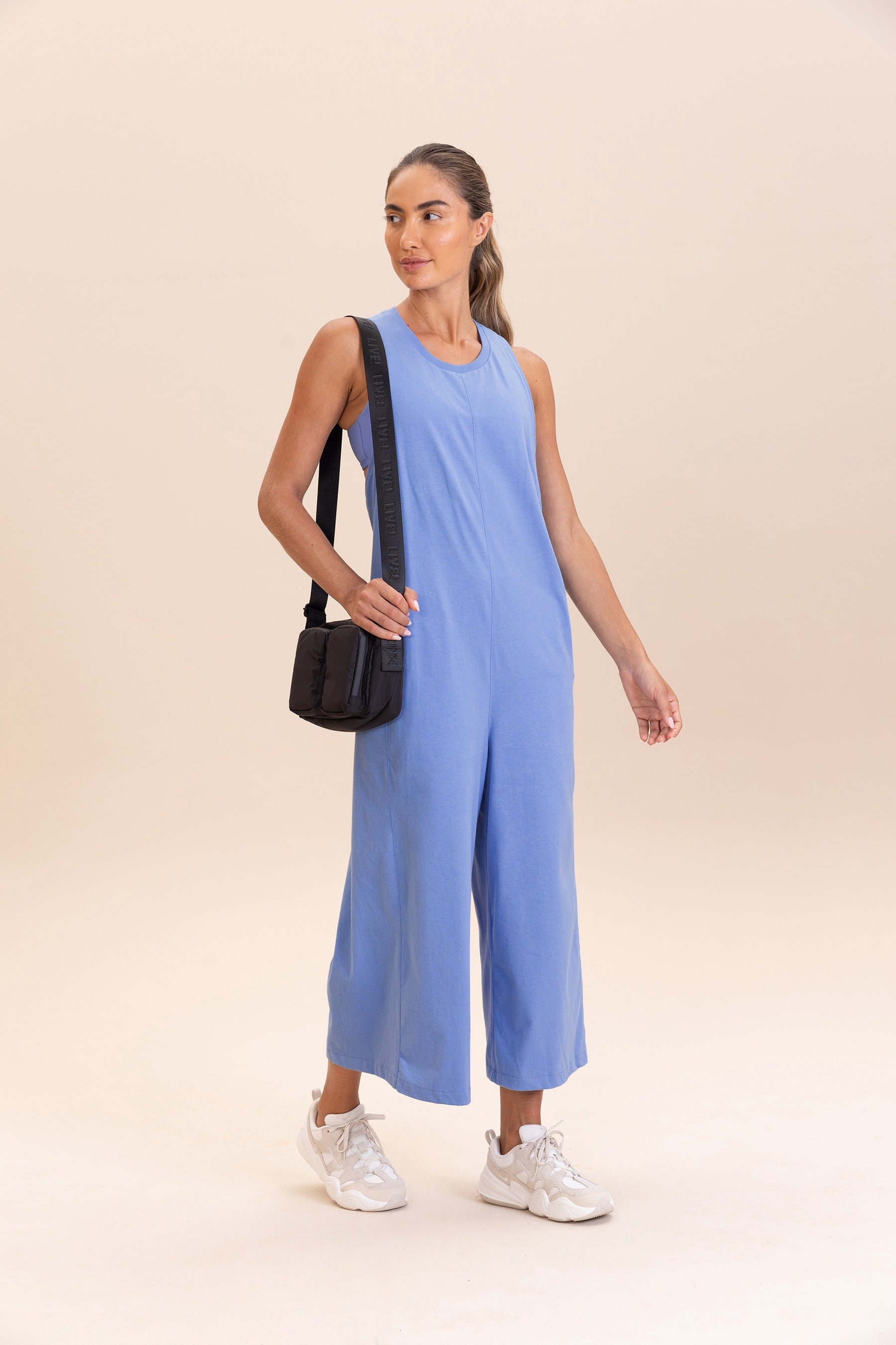 Comfort Jet Pantacourt Jumpsuit for Women - Stylish & Comfortable Summer Romper - Perfect for Beach, Vacation & Casual Outings