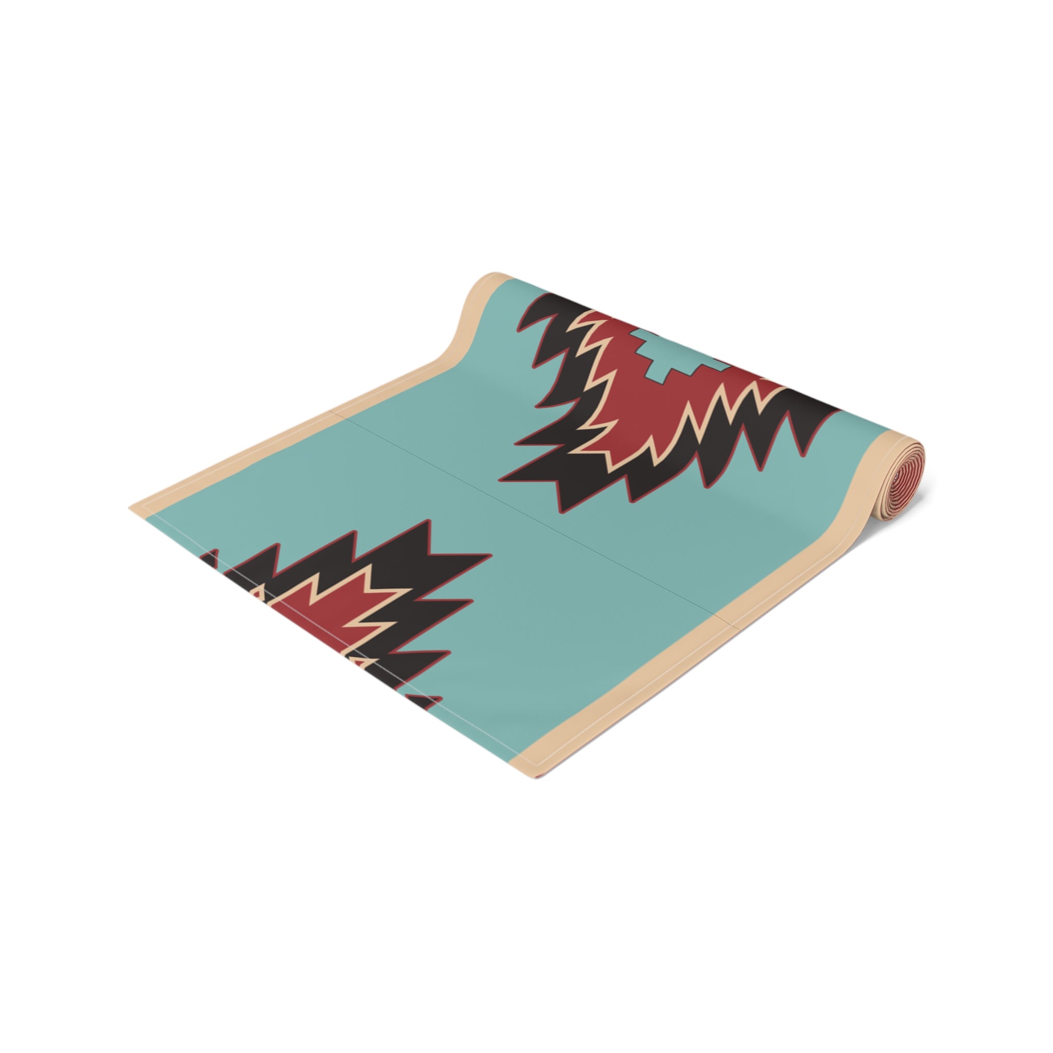 Southwestern Bohemian Rustic Table Runner - Cotton or Polyester Dining Room Decor - 2 Size Options for Kitchen & Holiday Table Settings