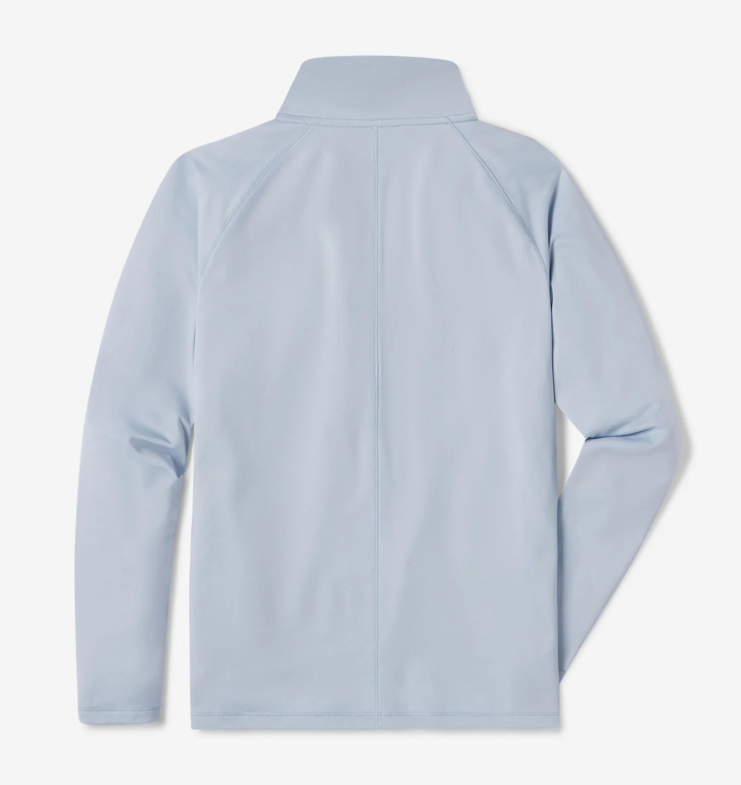 Men's Interlock Quarter Zip Pullover Sweater - Lightweight & Breathable Sky Blue Casual Top for Outdoor Activities & Office Wear