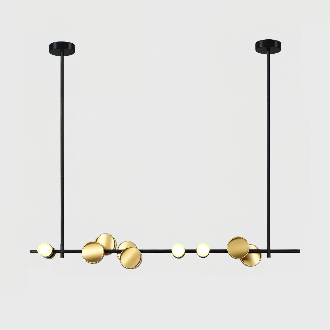 Modern Cilon Disc Pendant Light - Sleek Minimalist Ceiling Fixture for Dining Room, Kitchen Island & Living Room Decor - Energy Efficient LED Hanging Light for Home & Office
