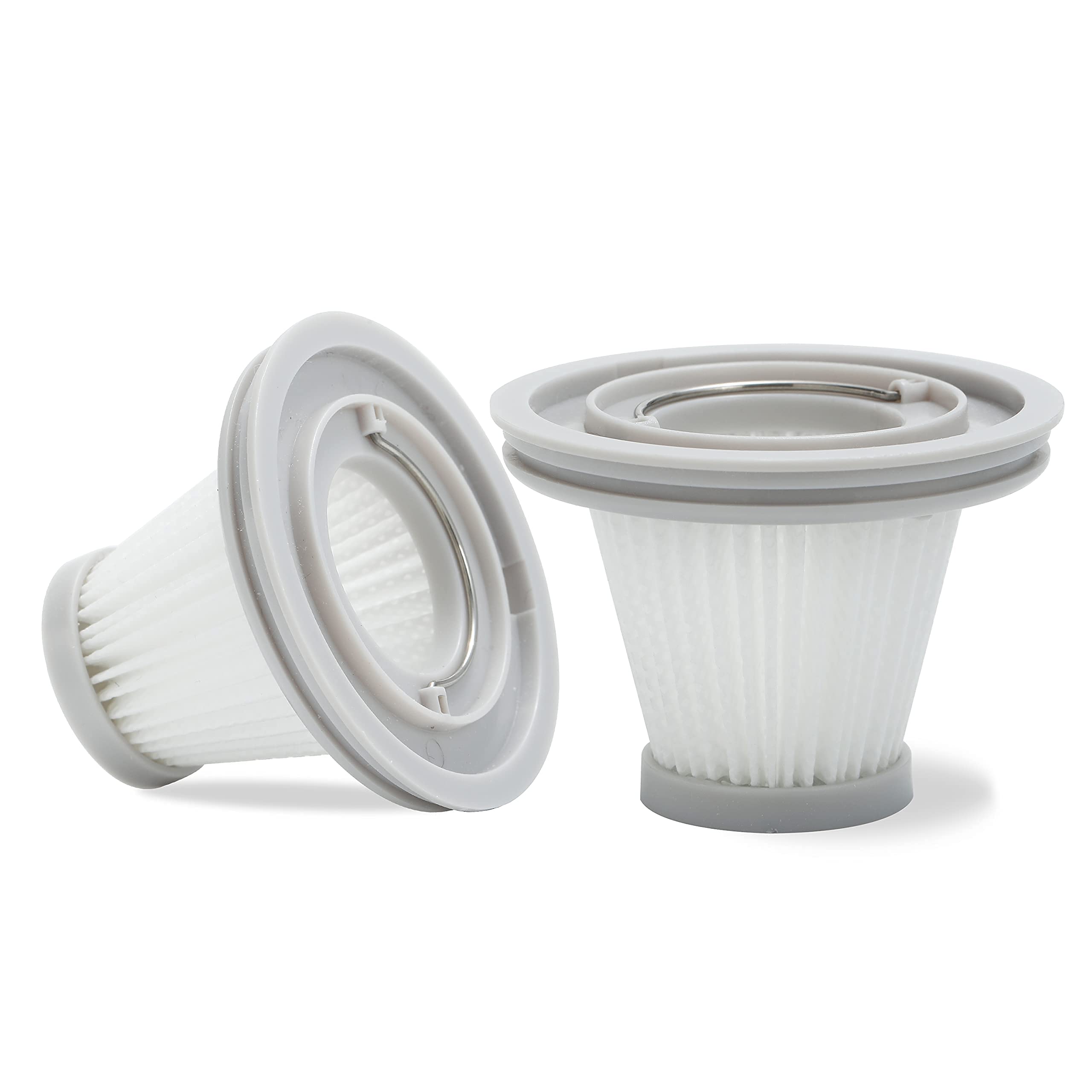 Brigii HEPA Replacement Filters for Handheld Vacuum Cleaner - Compatible with Mini Vacuum M1 & M2 Models - 2 Pack - Perfect for Pet Hair, Dust & Allergen Removal in Cars, Homes & Offices