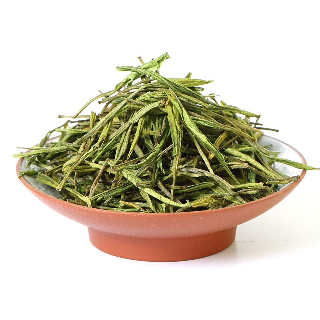 Premium Anji Bai Cha Green Tea - 2 Pack (250g/8.8oz Each) | Supreme Grade Spring Loose Leaf Tea | Authentic Chinese White Tea for Daily Wellness, Meditation & Gift Giving
