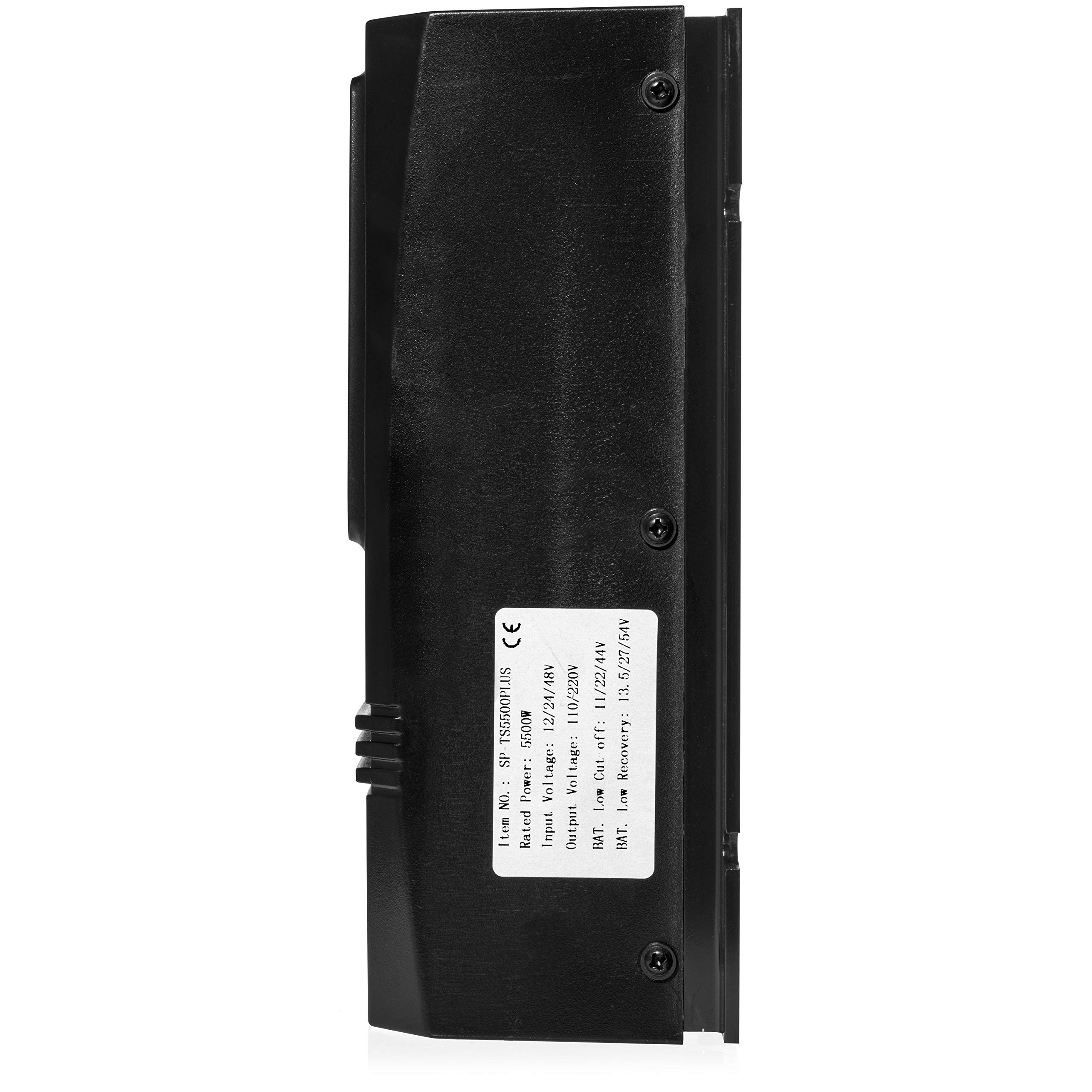 Spartan Power 50A 5500 Watt Automatic Transfer Switch for Solar & Wind Off Grid Systems - Perfect for Home Backup Power, RV, and Emergency Power Outages