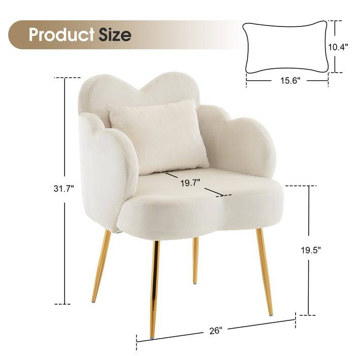 Professional Cotton Candy Manicure Chair for Salon & Spa - Ergonomic Nail Salon Stool with Adjustable Height - Perfect for Pedicures, Manicures, and Beauty Treatments