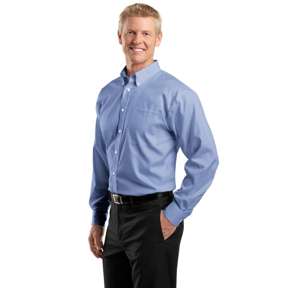 Red House Men's Non-Iron Pinpoint Oxford Shirt - Classic Fit Dress Shirt for Business, Office & Formal Occasions