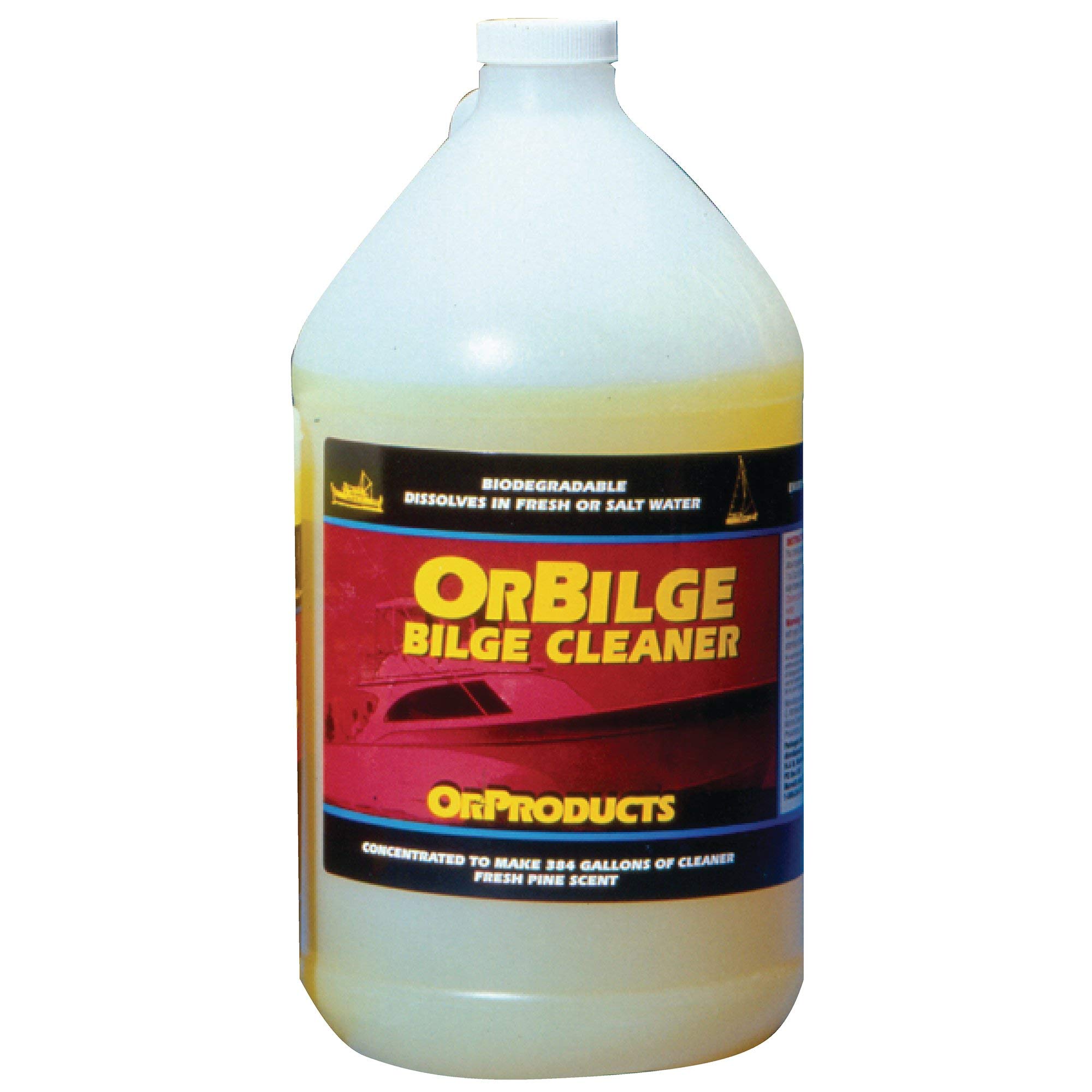 Orpine Marine Bilge Cleaner - 1 Gallon Heavy-Duty Degreaser for Boat Engine & Bilge Cleaning | Safe for Fiberglass & Metal | Ideal for Boating, Yachting & Marine Maintenance