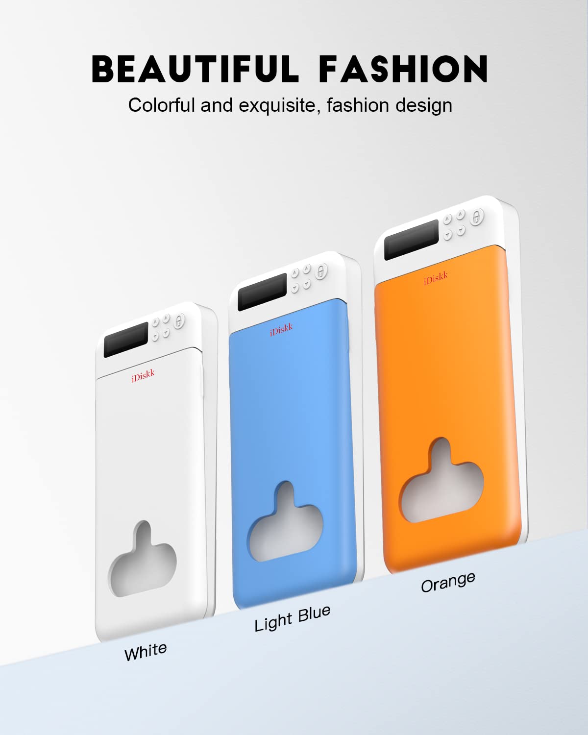 Timer Lock Box for iPhone & Android Phones - Secure Cell Phone Storage for Kids, Students & Parents | Focus Booster with Timer | Compatible with iPhone 14/13/12/11/X/8 & Samsung/Google | Includes Battery (Orange) - Perfect for Study Time, Work Focus & Digital Detox